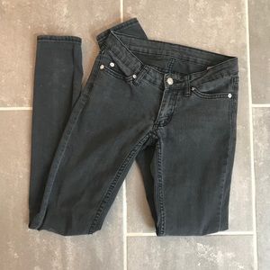 Dark Grey Cheap Monday Skinny Jeans